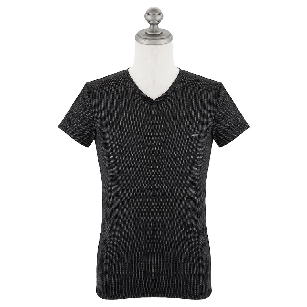 EMPORIO ARMANI エンポリオアルマーニ Tシャツ アンダーウェア シャツ 110810 4A551 0020 メンズ 男性 半袖Tシャツ BLACK ブラック