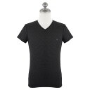 EMPORIO ARMANI エンポリオアルマーニ Tシャツ アンダーウェア シャツ 110810 4A551 0020 メンズ 男性 半袖Tシャツ BLACK ブラック