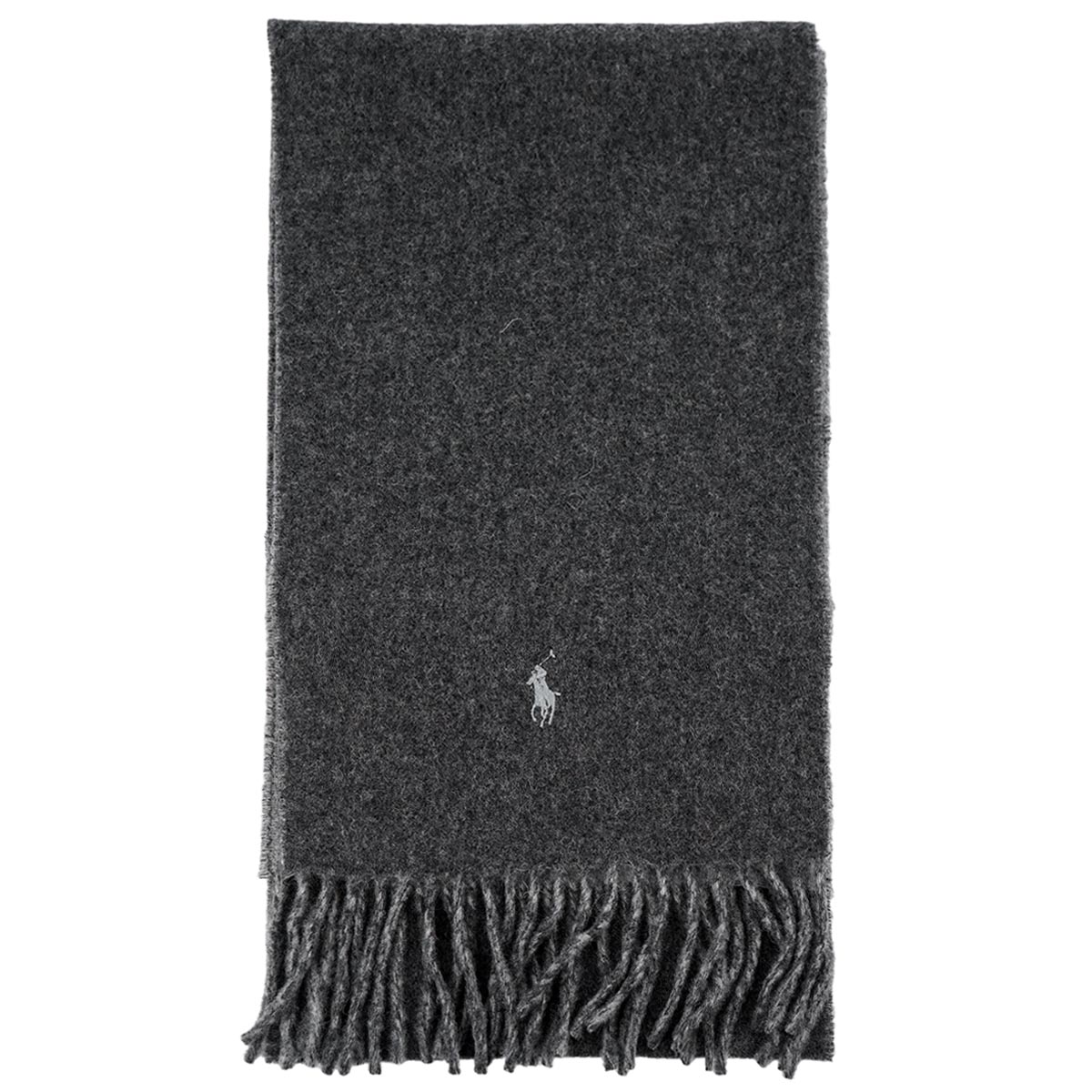 POLO RALPH LAUREN ポロラルフローレン マフラー 2023年-2024年秋冬新作 PC0455 Classic Reversible Scarf メンズ レディース 男性 女性 男女兼用 ユニセックス リバーシブル 036 dk ch htr/cls gry htr ダークグレー×ライトグレー