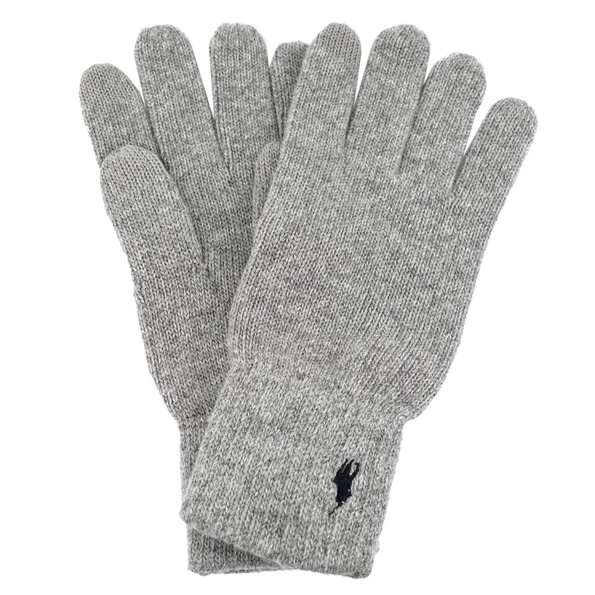 POLO RALPH LAUREN ポロラルフローレン 手袋 2023年-2024年秋冬新作 PC0712 Recycled Touch Glove メンズ レディース 男性 女性 男女兼用 ユニセックス スマートフォン対応 スマホ対応 ポニー刺繍 021 Classic Grey Hthr グレー