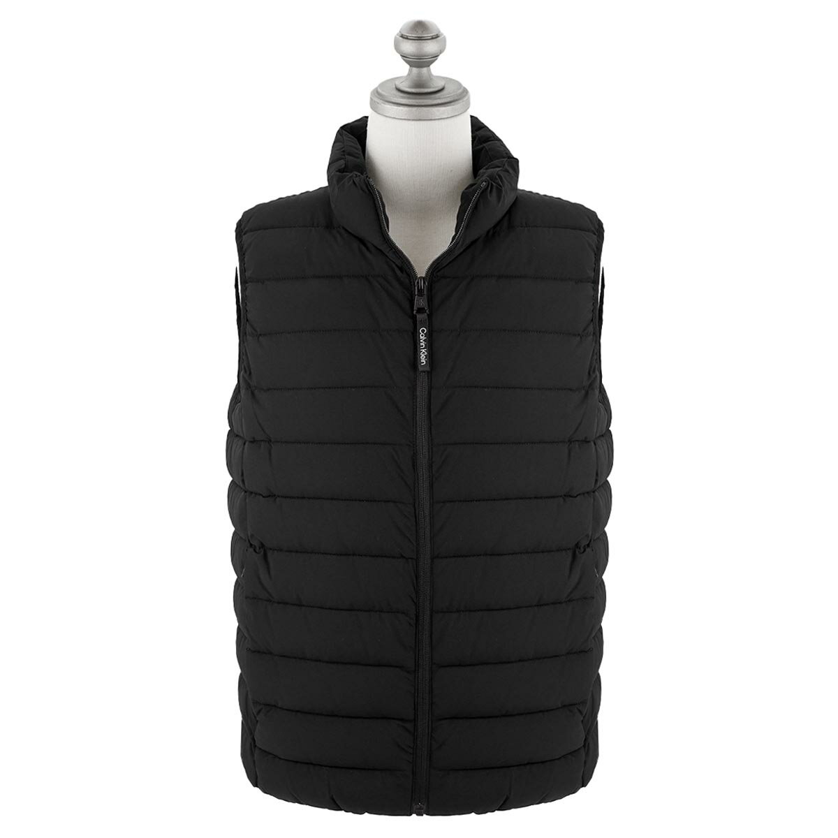 Calvin Klein カルバンクライン 中綿ベスト CM355480 Stretch Puffer Vest メンズ 男性 アウター EBONY BLACK エボニー ブラック