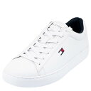 TOMMY HILFIGER トミーヒルフィガー スニーカー tmBRECON メンズ 男性 ローカット 靴 WHMLL WHITE/MULTI ホワイト/マルチ