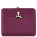 VIVIENNE WESTWOOD BBAEGXgEbh ܂z 2023N-2024NH~V 51010020 L001N SAFFIANO WALLET FR PKT fB[X  I[u J401LA PURPLE p[v