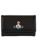 VIVIENNE WESTWOOD ヴィヴィアンウエストウッド キーケース 2023年-2024年秋冬新作 51020001 L001L NAPPA KEY CASE レディース 女性 オーブ N403PF BLACK ブラック