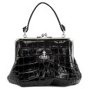 VIVIENNE WESTWOOD BBAEGXgEbh nhobO 2023N-2024NH~V 52020003 L0039 GRANNY FRAME PURSE fB[X  V_[obO N401PF BLACK ubN