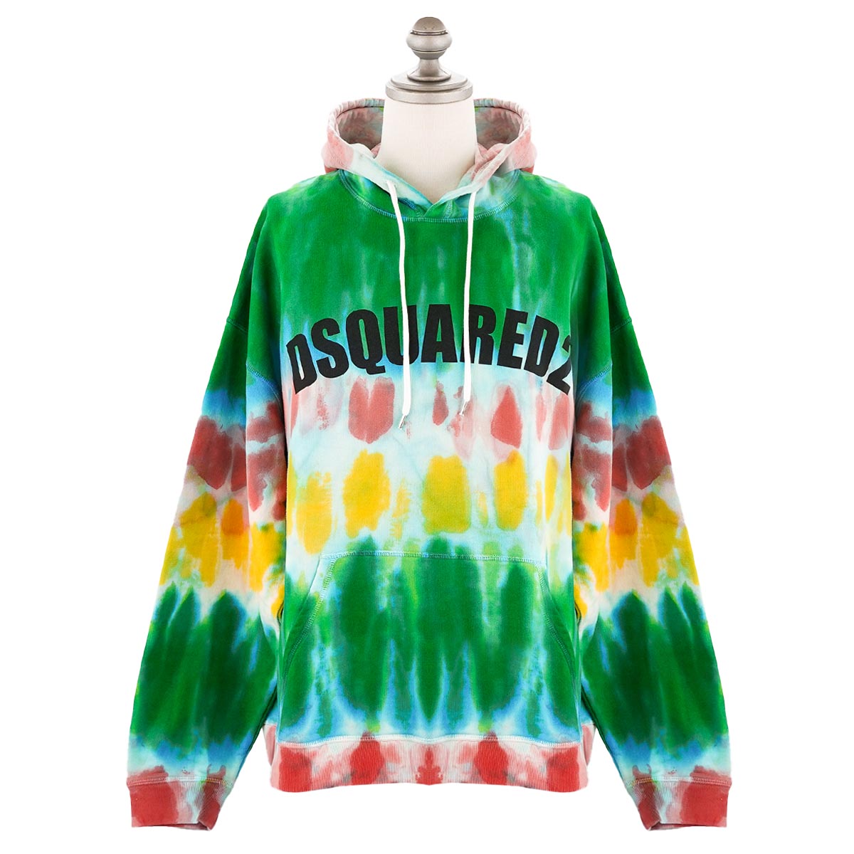 DSQUARED2 ディースクエアード パーカー S71GU0567 S25539 TIE-DYE HOODIE メンズ 男性 タイダイ柄 プルオーバー 965 MULTI COLORE マルチカラー