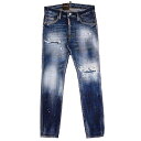 DSQUARED2 ディースクエアード パンツ ジーンズ S74LB1254 S30789 SUPER TWINKY JEANS メンズ 男性 ジーンズ パンツ 470 BLUE ブルー