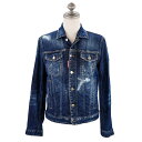 ディースクエアード DSQUARED2 ディースクエアード デニムジャケット S79AM0045 S30342 ICON DAN JEAN JACKET メンズ 男性 470 BLUE ブルー