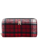 TOMMY HILFIGER g~[qtBK[ z 2023N-2024NH~V AW0AW155780GY ICONIC TOMMY LARGE ZA Y j fB[X  ^[^`FbN 0GY TARTAN ^[^bh