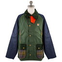 2023年-2024年秋冬新作 BARBOUR×MAISON KITSUNE バブアー×メゾンキツネ ジャケット MWX2238 BEAUFORT メンズ 男性 レディース 女性 ユニセックス 男女兼用 コラボ ブルゾン GN72 DUFFLE BAG ダッフルバッグ