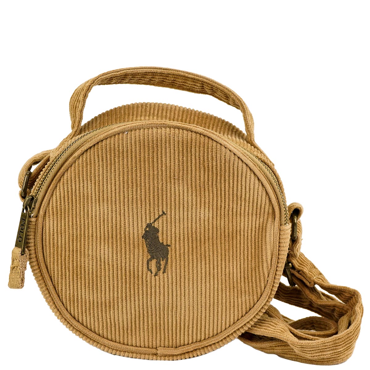 POLO RALPH LAUREN ポロラルフローレン ショルダーバッグ 4AR113 POLO ROUND HANDBAG レディース 女性 ジュニア ハンドバッグ X81 CLASSIC CAMEL/Brown キャメル×ブラウン