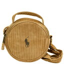 Polo Ralph Lauren |t[ V_[obO 4AR113 POLO ROUND HANDBAG fB[X  WjA nhobO X81 CLASSIC CAMEL/Brown L~uE