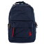 Polo Ralph Lauren ポロラルフローレン バックパック 9AR015 Polo Ralph Lauren Backpack レディース 女性 メンズ 男性 ユニセックス 男女兼用 ジュニア リュックサック ポニー BCV NEWPORT NAVY/Red ネイビー×レッド