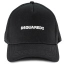 DSQUARED2 fB[XNGA[h x[X{[Lbv S82BC0661 BASEBALL CAP Y j Xq M063 BLACK ubN