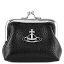 VIVIENNE WESTWOOD BBAEGXgEbh RCP[X 2024NtĐV 52010004U S000D RE-VEGAN MIN FR COIN PURSE fB[X K ܌ N403 BLACK ubN