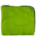 COMME des GARCONS コムデギャルソン ミニ財布 SA3100WW WASHED WALLET L字 メンズ レディース 男性 女性 GREEN グリーン(4)