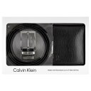 Calvin Klein JoNC xg܂zZbg 41CK240001 2 PIECE BOXED REVERSIBLE SMOOTH BELT WITH RIVER PRINT WALLET Y j MtgZbg BLACK ubN