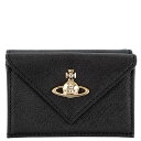 VIVIENNE WESTWOOD BBAEGXgEbh O܂z 51150009 L001N SAFFIANO ENVELOPE BILLFOLD fB[X  EHbg ~jz N403 BLACK ubN