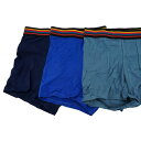 Paul Smith ポールスミス ボクサーパンツ M1A 914C A3PCKE TRUNK 3 PACK メンズ 男性 3枚セット 下着 01A MULT マルチカラー