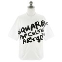 DSQUARED2 ディースクエアード 半袖Tシャツ S74GD1238 S23009 POP 80'S LOOSE FIT T-SHIRT メンズ 男性 100 WHITE ホワイト