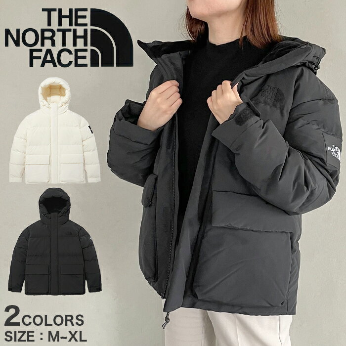 【SALE】＼2点で500円OFFクーポン対象／【送料無料】【国内発送】 ザ ノースフェイス ダウン THE NORTH FACE ダウンジャケット NEW SIERRA DOWN JACKET ブラック 黒 白 アイボリー アウター コート ショート 防寒 暖かい メンズ レディース プレゼント ギフト NJ1DN58