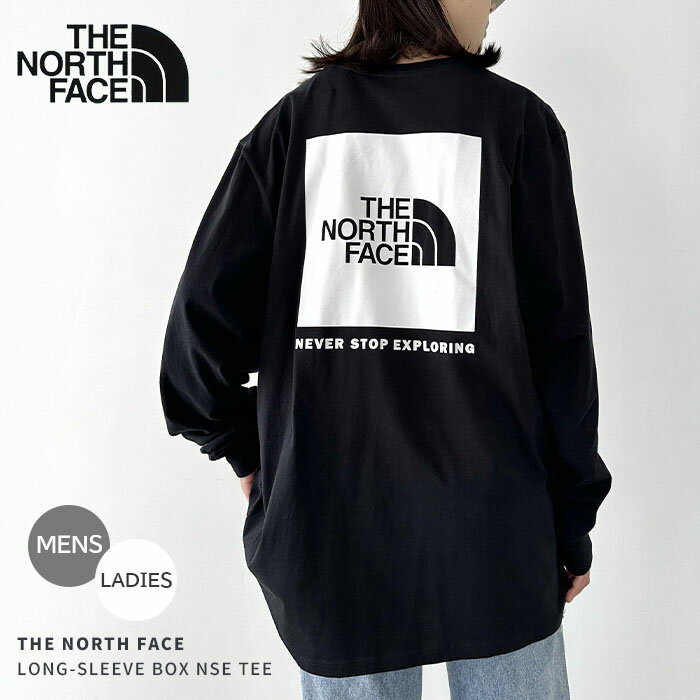 【メール便 国内発送 送料無料】THE NORTH FACE ザ ノースフェイス 長袖 Tシャツ Long-Sleeve Box NSE Tee ロングスリーブ ロンT トップス プルオーバー 長袖 NF0A811N ブランド 新品 正規品