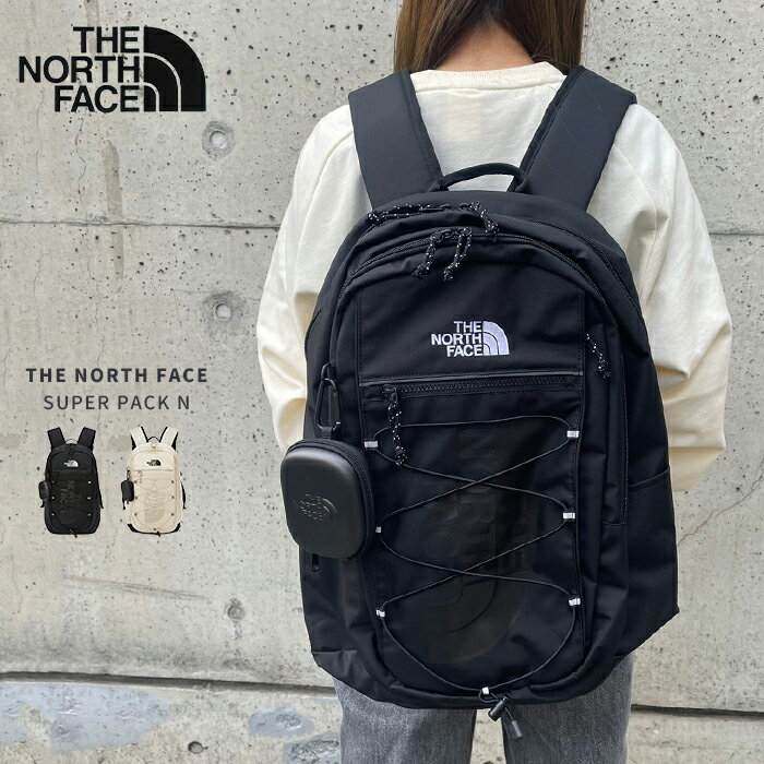 10%OFF★スーパーSALE限定クーポン【送料無料】THE NORTH FACE ザノースフェイス SUPER PACK N オリジナルパック バックパック リュック 通勤 通学 入学祝 新学期 パソコン 収納 メンズ レディース 女子 男子 男女兼用 シンプル WHITE LABEL 韓国 NM2DQ00K NM2DQ00J