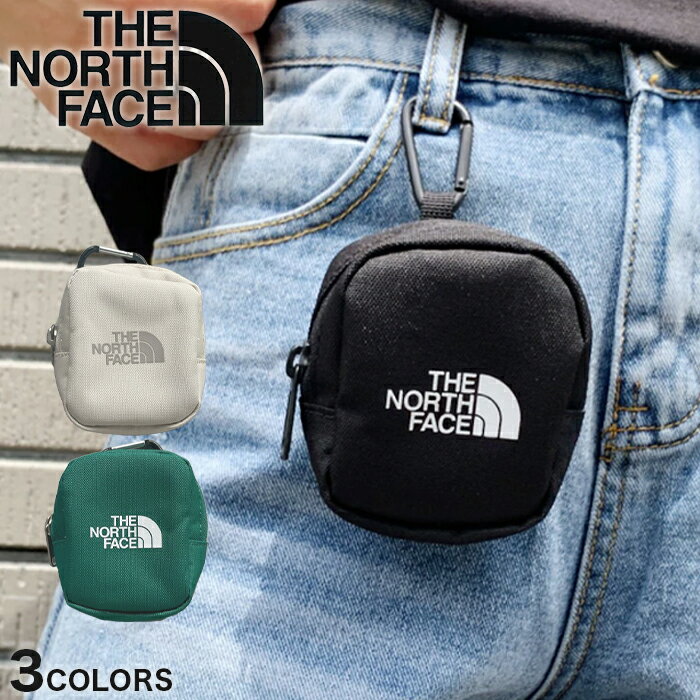 【メール便 送料無料】THE NORTH FACE ザ ノースフェイス MINI POUCH ミニポーチ ポーチ 鞄 バッグ 収納 コンパクト 小銭入れ 小物入れ マルチ カラビナ サブバッグ メンズ レディース ユニセックス ノース ロゴ【国内発送】