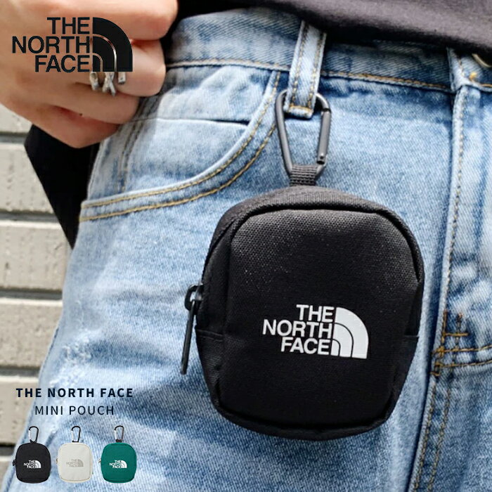 ザ・ノース・フェイス 小物 メンズ 【メール便 送料無料】THE NORTH FACE ザ ノースフェイス MINI POUCH ミニポーチ ポーチ 鞄 バッグ 収納 コンパクト 小銭入れ 小物入れ マルチ カラビナ サブバッグ メンズ レディース ユニセックス ノース ロゴ【国内発送】