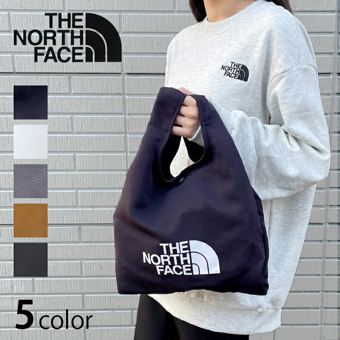 【メール便 送料無料 国内発送】THE NORTH FACE ザ ノースフェイス LINDO SHOPPER BAG MINI ショッパー バッグ ミニ エコバッグ サブバッグ ランチバッグ 小さめ 小さい コンパクト 軽量 トートバッグ 白 黒 グレー チャコール ホワイト ブラック NN2PN68