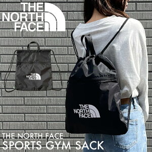 【送料無料 メール便】THE NORTH FACE ザノースフェイス スポーツ ナップサック バッグ SPORTS GYM SACK リュック かばん サブバッグ シンプル 軽い 部活 クラブ NN2PP04A