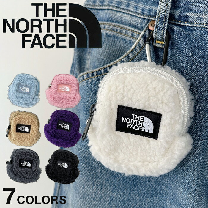 ＼2点以上で100円OFFクーポン対象／【送料無料 メール便 国内発送】THE NORTH FACE ザノースフェイス POUCH MINI FL フリース ミニ ポーチ カラビナ 小物入れ シンプル ロゴ ファスナー レジャー 秋 冬 NG2PM50のサムネイル