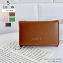 クーポン利用で1192円★お買い物マラソン限定 【送料無料】【5色展開】シンプル ロゴ入り 三つ折り ウォレット レディース きれいめ 大人 上品 フェイクレザ...
