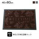 ★クーポンで最大1800円OFF＆エントリーでP4倍★約40×60cm 玄関マットリーフ 葉っぱ キャット コイヤーマット 屋外 エントランスマット ウェルカムマット ドアマット ガーデンマット モチーフ 屋外マット 北欧 泥落としマット アジアン インテリア おしゃれ かわいい