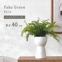 ★9日20時〜先着50名500円OFFクーポン配布中★インテリアグリーン シダ 高さ40cm ナチュラル ナチュラルインテリア フェイクグリーン 観葉植物 人工...