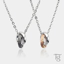 ハワイアンジュエリー ハワイアン ペアネックレス ステンレス 大人 シンプル 金属アレルギー対応 サージカルステンレス つけっぱなし スクロール 波 プルメリア...