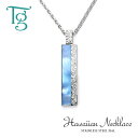 ハワイアンジュエリー ハワイアン ネックレス 刻印無料 ステンレス 金属アレルギー対応 サージカルステンレス316L つけっぱなし スクロール 波 シェル ギフ...