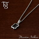 ハワイアンジュエリー ネックレス ステンレス メンズ レディース 男女兼用 金属アレルギー対応 サージカルステンレス316L つけっぱなし キュービックジルコニ...