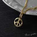 ハワイアンジュエリー ネックレス ステンレス レディース メンズ 男女兼用 ピースマーク ピースシンボル 金属アレルギー対応 サージカルステンレス316L つけ...