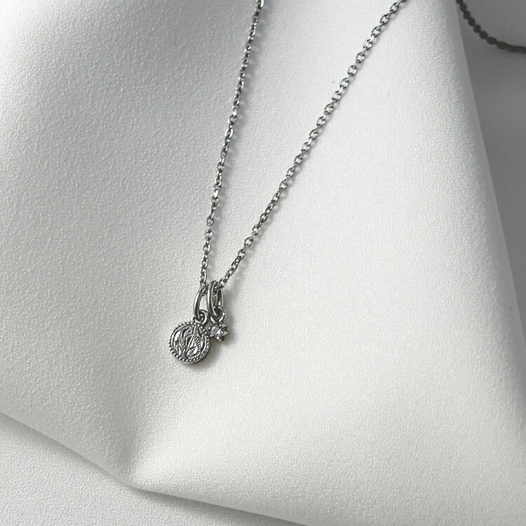 ハワイアンジュエリー ハワイアン ネックレス ステンレス レディース 金属アレルギー対応 サークル キュービックジルコニア サージカルステンレス つけっぱなし ...