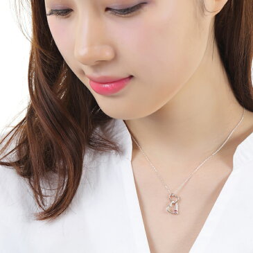 【ブック型ジュエルBOX付】ネックレス レディース 選べる12誕生石 シルバー ピンクシルバー オープンハート ガーネット アメジスト アクアマリン エメラルド ムーンストーン ルビー ペリドット サファイア トルマリン トパーズ タンザナイト シンプルコーデ 大人かわいい