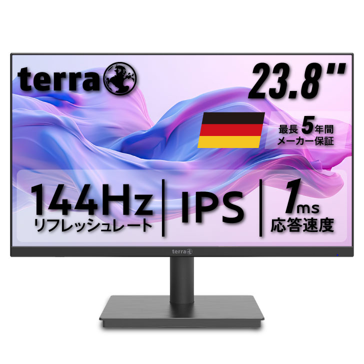 液晶モニター PCディスプレイ 23.8 24 インチ ゲーミング HDMI フルHD PC パソコン ノングレア 非光沢 IPS ブルーライト カット 144Hz ..