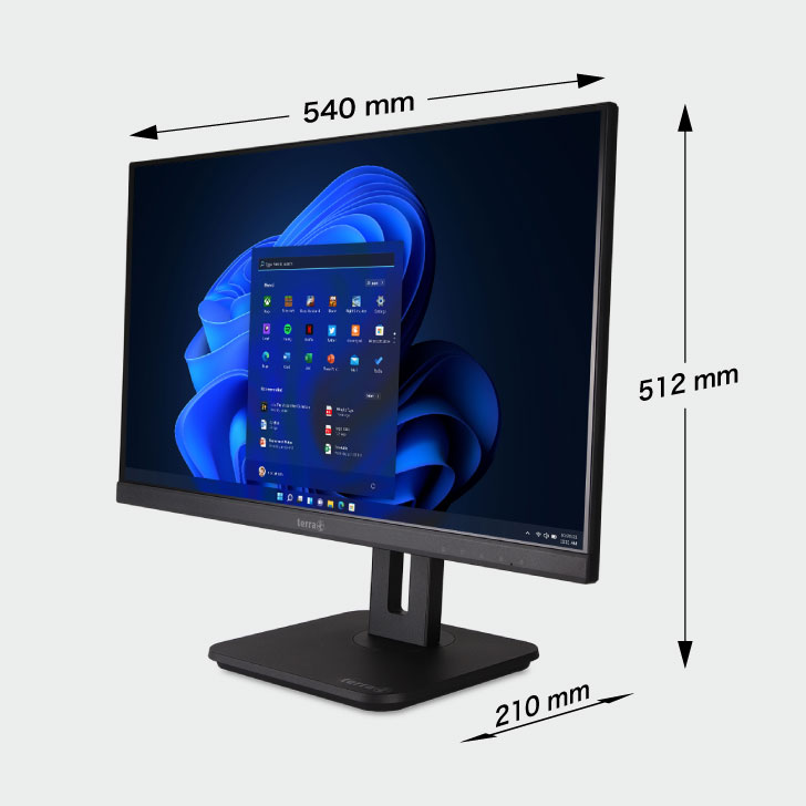 【1680円オフ〜6/11】液晶モニター PCディスプレイ 23.8 24インチ 23.8型 144Hz IPS フルHD ノングレア 非光沢 高さ調節 縦回転 左右角度調整 HDMI USB-C DP ブルーライトカット スピーカー内蔵 ヘッドホン端子 VESA対応 テレワーク デュアルモニター 2448W PV V4.1 - Image 3