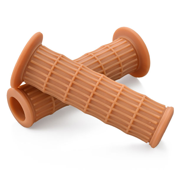 Rakuten - デイトナ DAYTONA GRIPPY GRIP グリッピーグリップ φ22.2ハンドル用 【GG-D-CLASSIC-2】 生ゴム色 123mm エンド貫通 48067