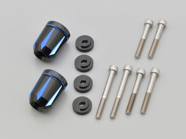 デイトナ（DAYTONA） PREMIUM ZONE ハンドルバーエンドプラグ M6タイプ用 スクラッチタイプ ブルー 93912