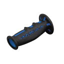 デイトナ(DAYTONA) PRO-GRIP #601 スーパーバイクグリップ (ブルー/ブラック) 耐震GEL エンド貫通 98025