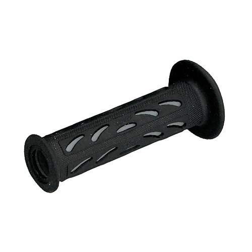 デイトナ（DAYTONA） PRO-GRIP #724 スーパーバイクグリップ 耐震GEL （ブラック／グレー） エンド貫通 98068