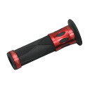 デイトナ(DAYTONA) PRO-GRIP スーパーバイクグリップ#728 (ブラック/レッド) エンド貫通 98087