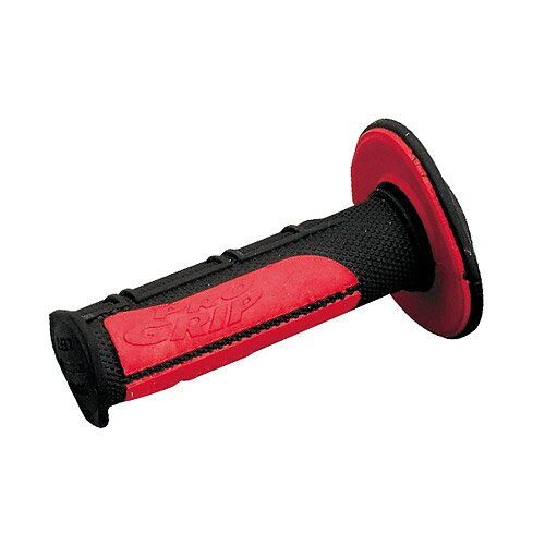 デイトナ（DAYTONA） PRO-GRIP #798 オフロード用グリップ 耐震GEL （ブラック／レッド） エンド非貫通 98144