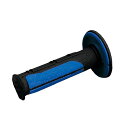 デイトナ(DAYTONA) PRO-GRIP #798 オフロード用グリップ 耐震GEL (ブラック/ブルー) エンド非貫通 98145